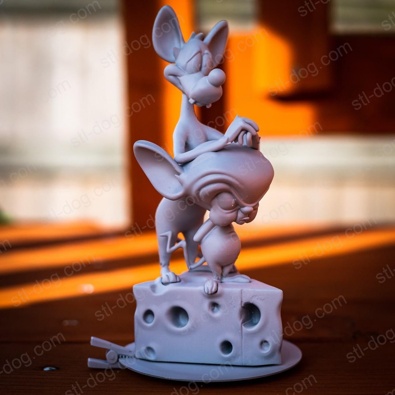 Pink and the Brain 3D打印模型图纸